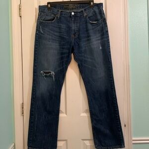 American Eagle Outfitters Original Straight Jeans Size 36 32 Length